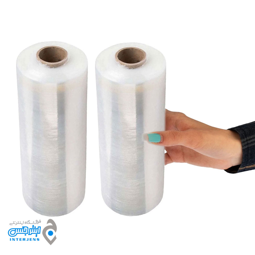 سلفون بسته بندی عرض 20 سانتی متر مدل استرچ صنعتی 2 عددی