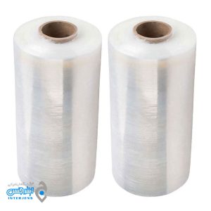 سلفون بسته بندی عرض 15 سانتی متر مدل استرچ صنعتی بسته 2 عددی
