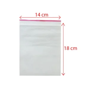 زیپ کیپ 14در18 - کیسه زیپ دار چهارده در هجده